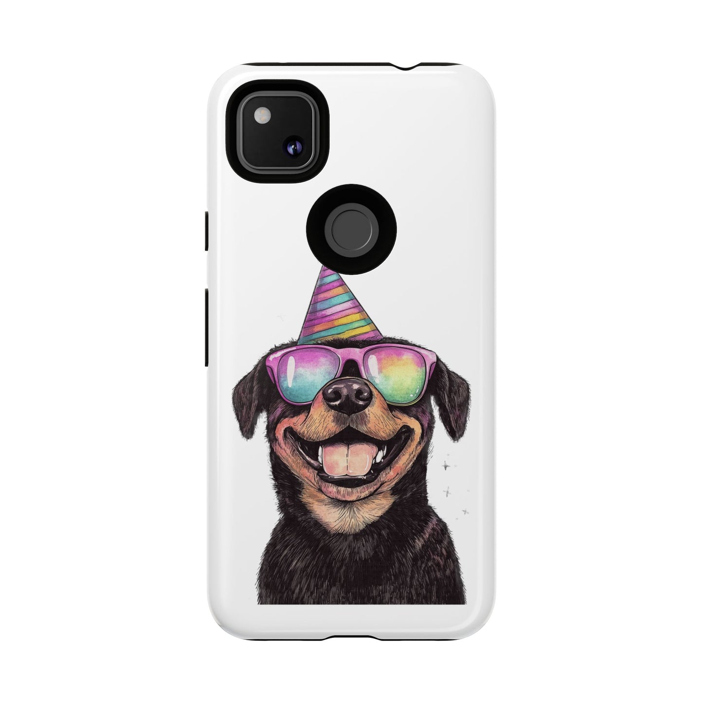 Funny Dog Phone Case, Pet Lover Gift, Rottweiler Case, Birthday Gift, Cute Dog Accessory