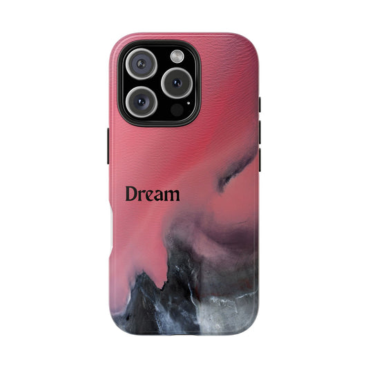 Organic Pink wave Phone Case, Is it sand, sky, relections?   Great Gifts for Nature Lovers - Relaxing & calming.  Shipped from USA