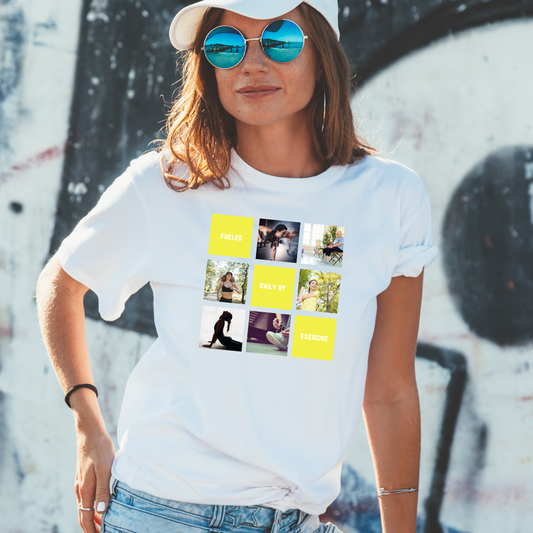 Bright Inspiration Softstyle T-Shirt for Fitness Lovers and Casual Wear, Printed in Canada by a Canadian Company