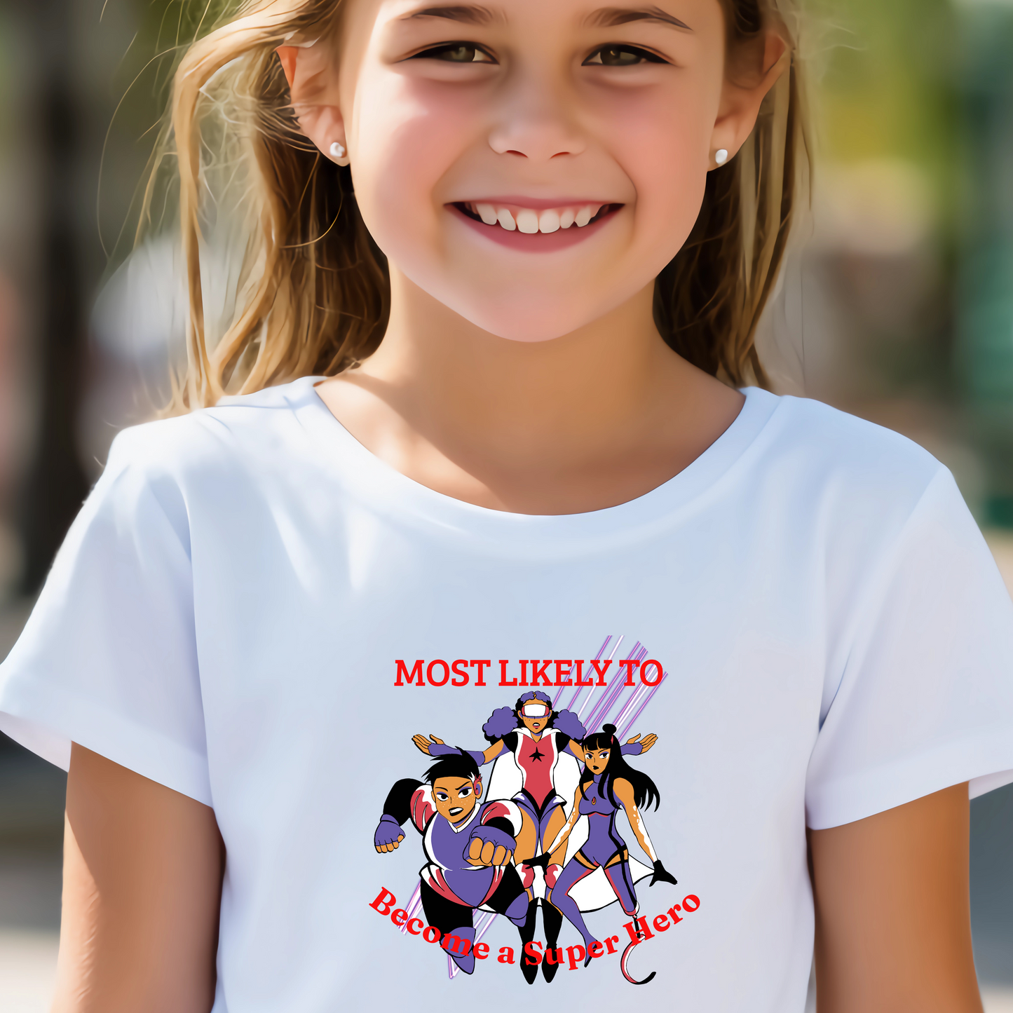 Superhero Kids Tee Fun Graphic T-Shirt Kids Fashion Superhero Playful Gift Birthday Apparel Superhero Theme Shirt