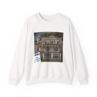 Haunted House Sweatshirt Halloween Lover Gift Holiday Scary Shirt Ghost Pun Party Shirt Spooky Hayride Shirt Ghost Friend