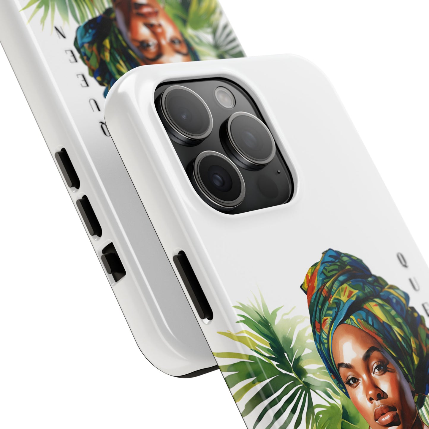 Black Queen Phone Case - Tough, Stylish, Protective Cover for Women, Tropical Vibe, Perfect Gift for Birthdays, Mother's Day, and Celebrations