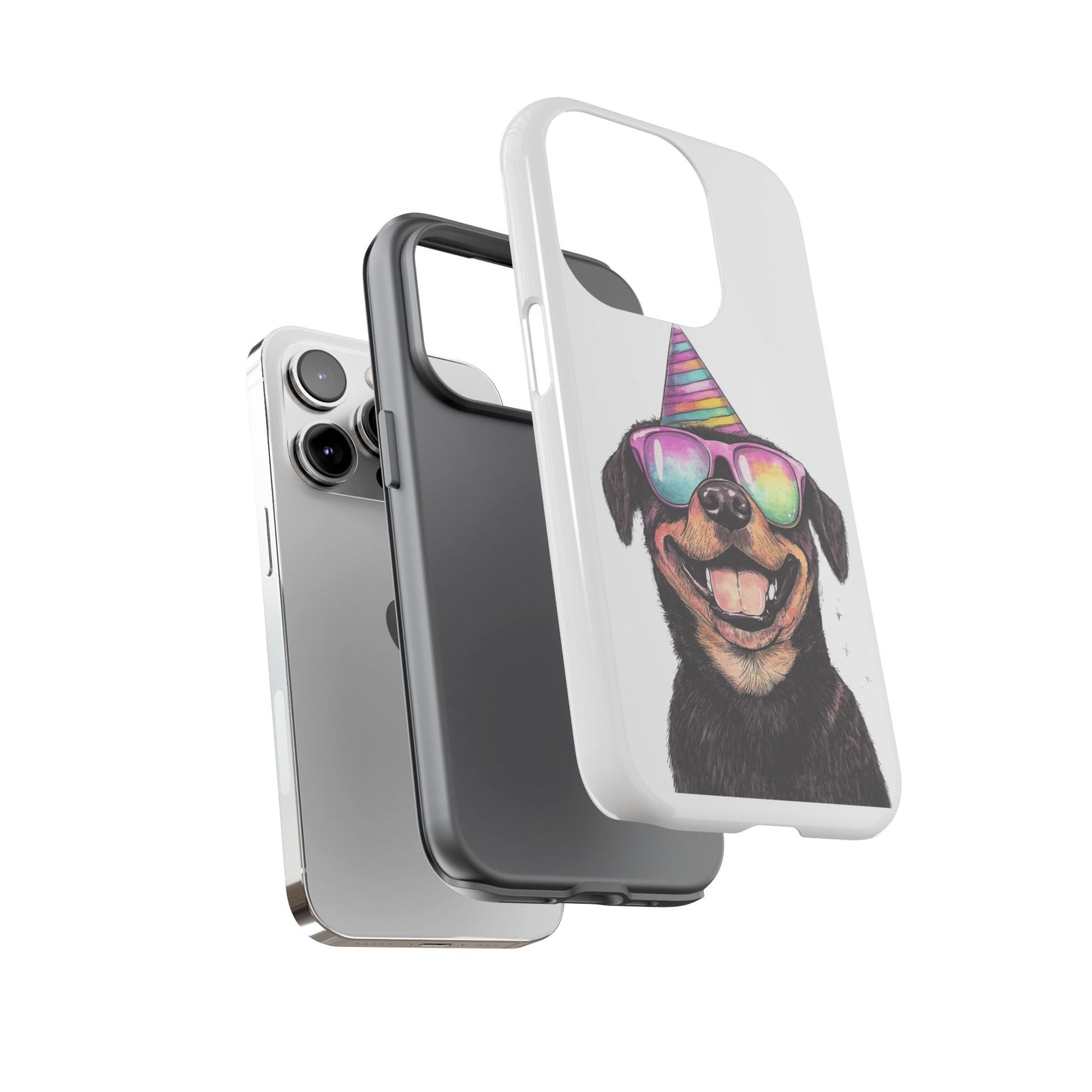 Funny Dog Phone Case, Pet Lover Gift, Rottweiler Case, Birthday Gift, Cute Dog Accessory