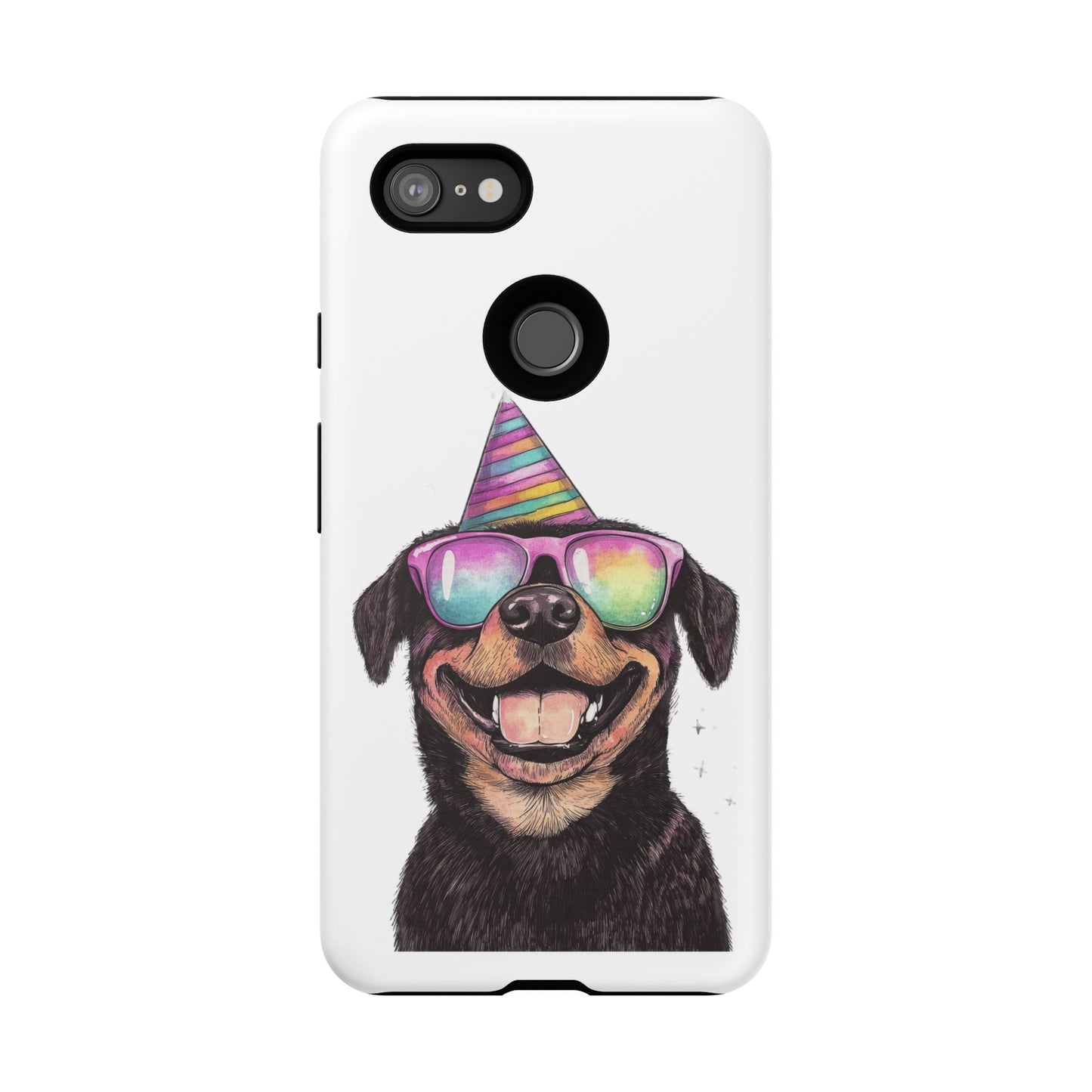 Funny Dog Phone Case, Pet Lover Gift, Rottweiler Case, Birthday Gift, Cute Dog Accessory