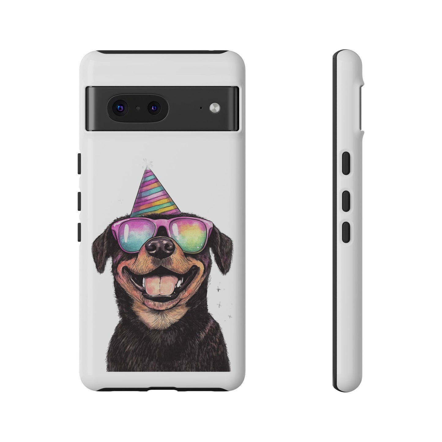 Funny Dog Phone Case, Pet Lover Gift, Rottweiler Case, Birthday Gift, Cute Dog Accessory