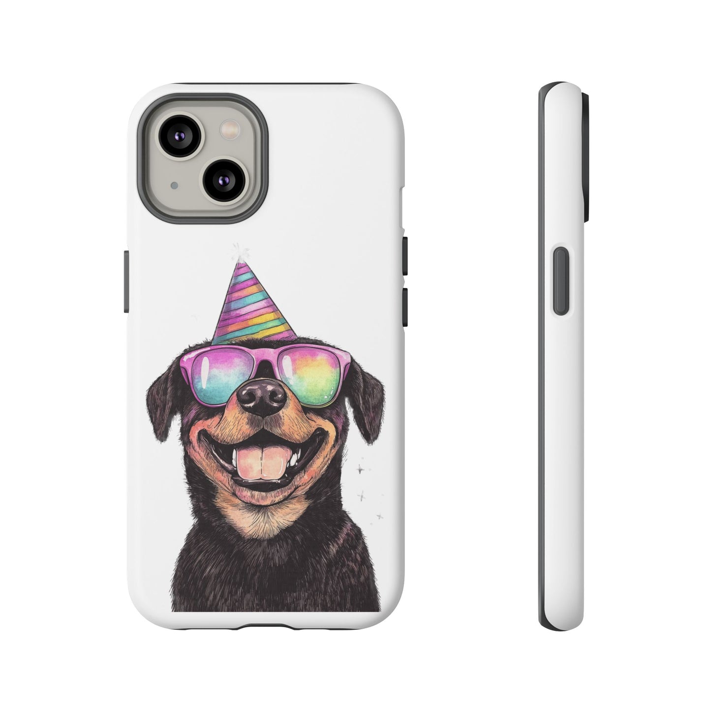 Funny Dog Phone Case, Pet Lover Gift, Rottweiler Case, Birthday Gift, Cute Dog Accessory