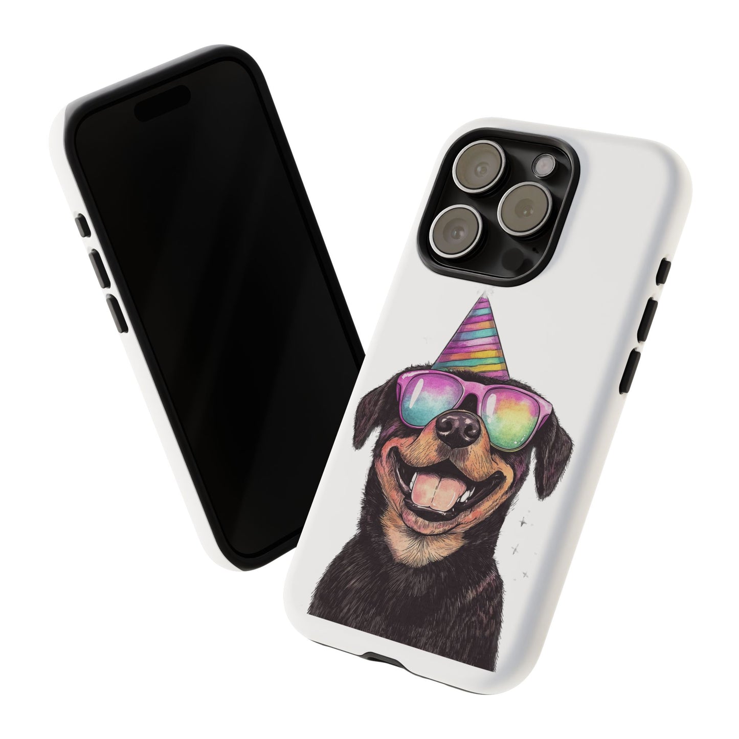 Funny Dog Phone Case, Pet Lover Gift, Rottweiler Case, Birthday Gift, Cute Dog Accessory