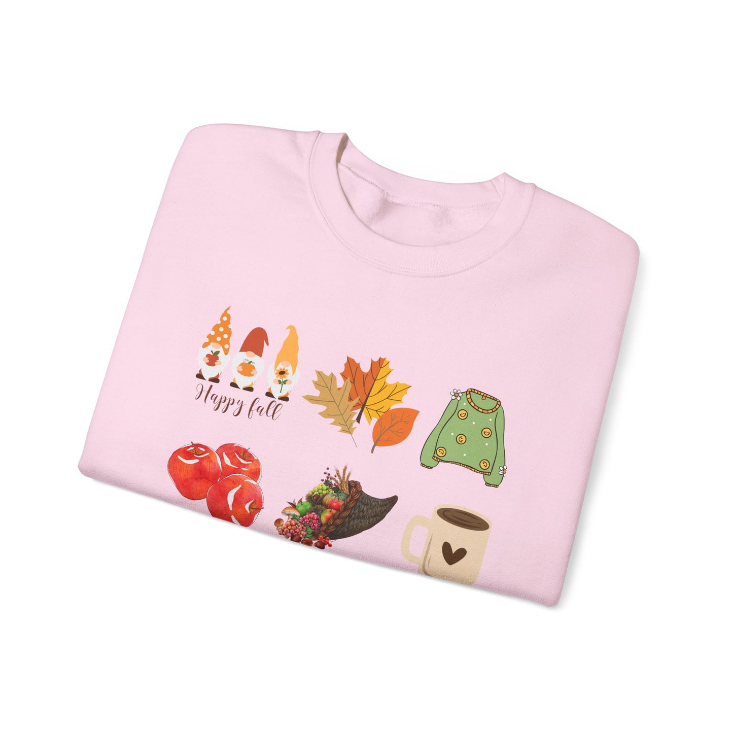 Fall Vibes Crewneck Sweatshirt - Cozy Autumn Unisex Blend for Cool Days and Thanksgiving, Give a gift or keep for yourself, printed in Canada