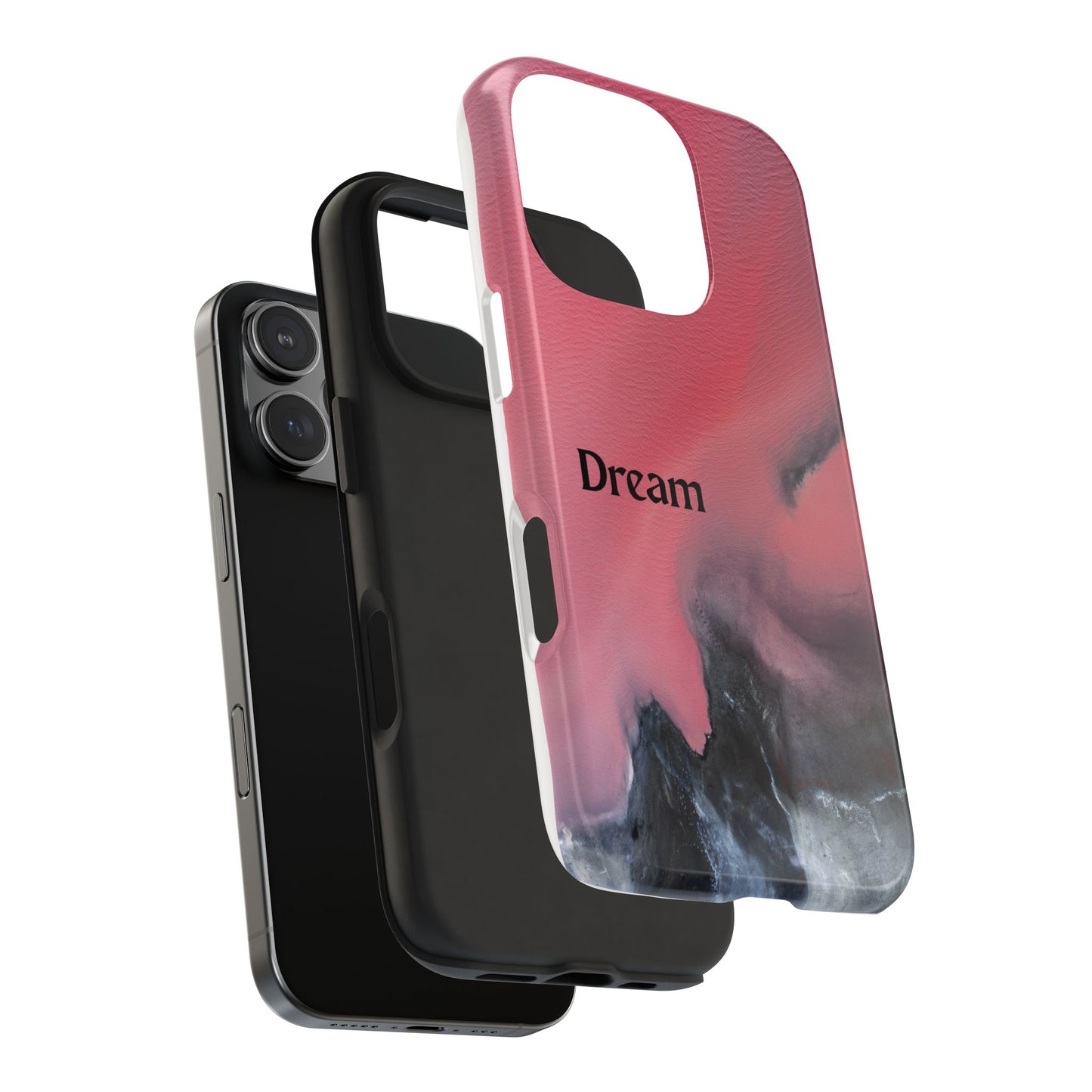 Organic Pink wave Phone Case, Is it sand, sky, relections?   Great Gifts for Nature Lovers - Relaxing & calming.  Shipped from USA
