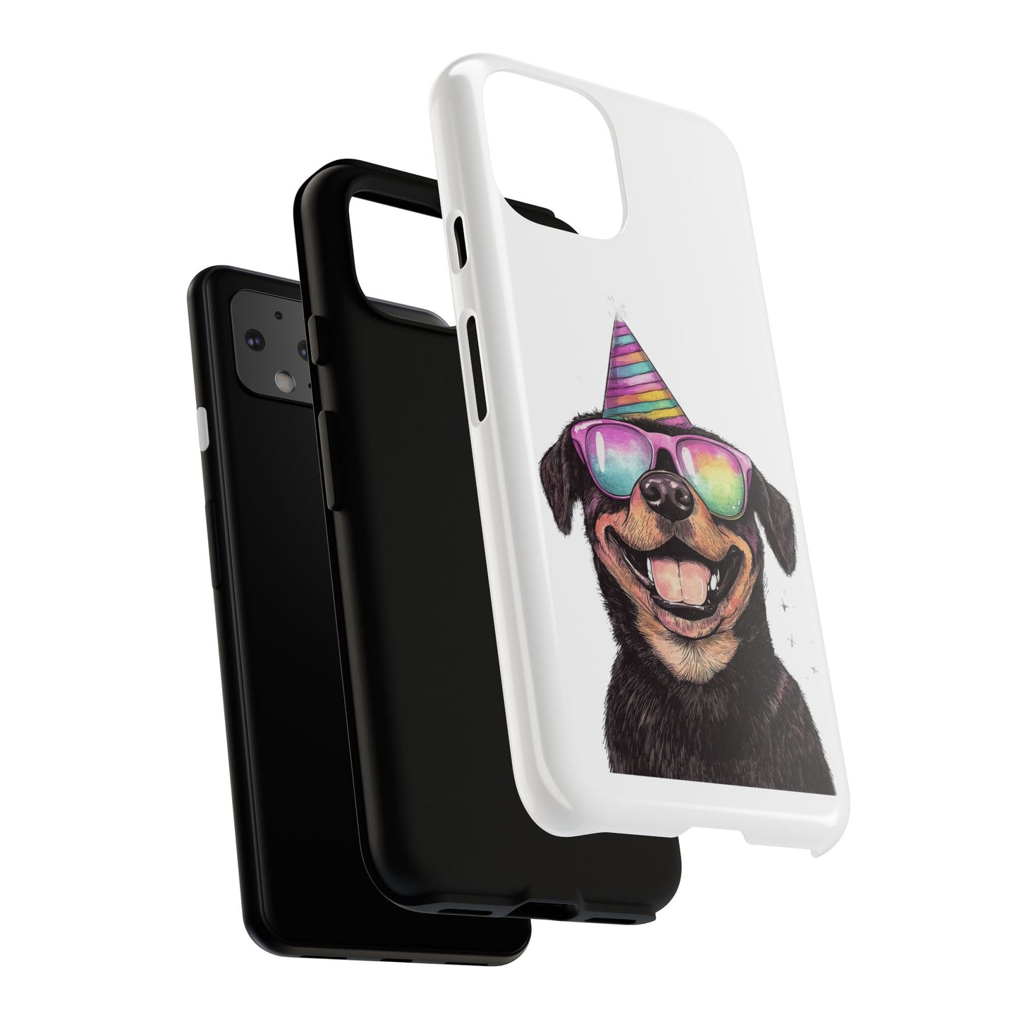 Funny Dog Phone Case, Pet Lover Gift, Rottweiler Case, Birthday Gift, Cute Dog Accessory