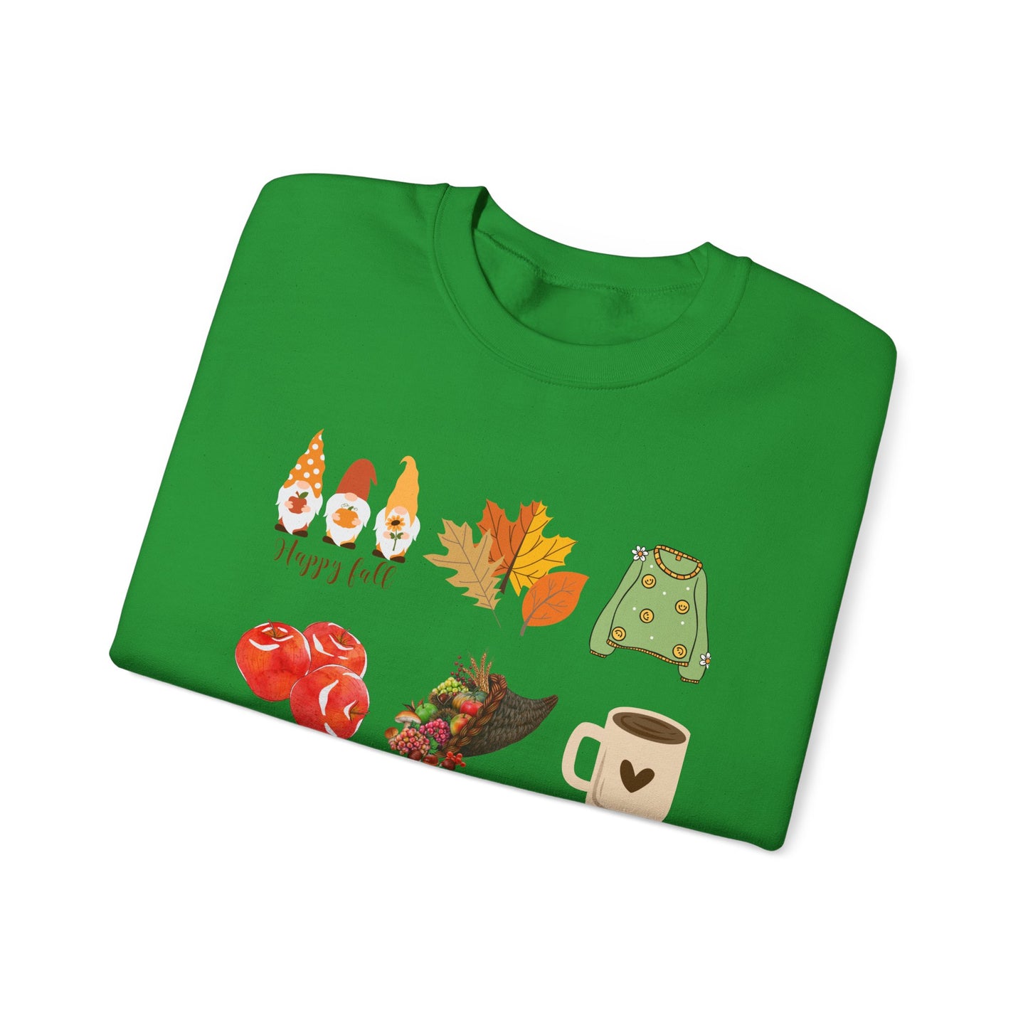 Fall Vibes Crewneck Sweatshirt - Cozy Autumn Unisex Blend for Cool Days and Thanksgiving, Give a gift or keep for yourself, printed in Canada