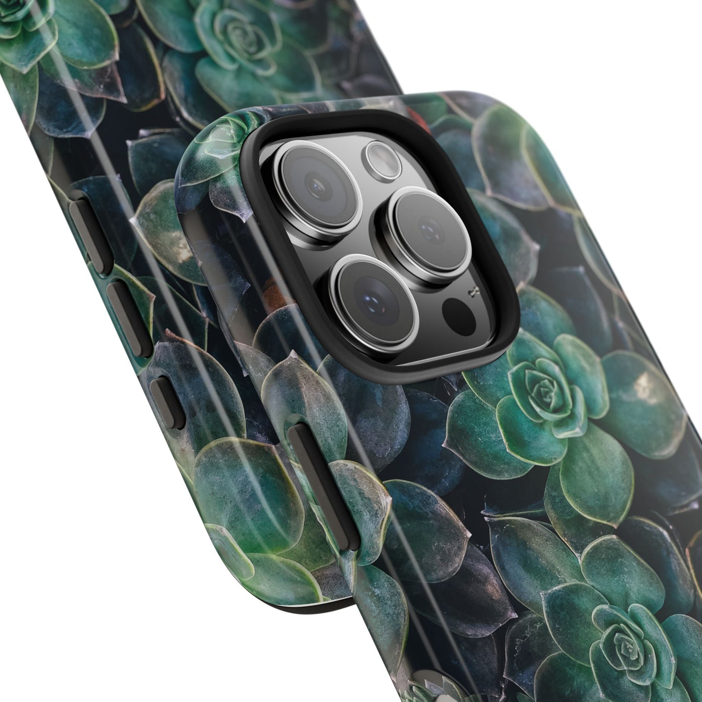 Travel Garden Phone Case, Succulents on the Go,  Gifts for any Gardening types,  Relaxing and calming nature design.  Shipped from USA