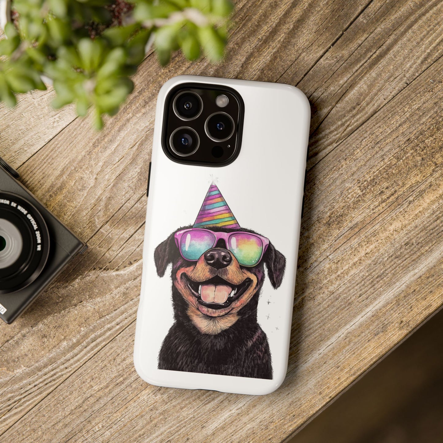 Funny Dog Phone Case, Pet Lover Gift, Rottweiler Case, Birthday Gift, Cute Dog Accessory