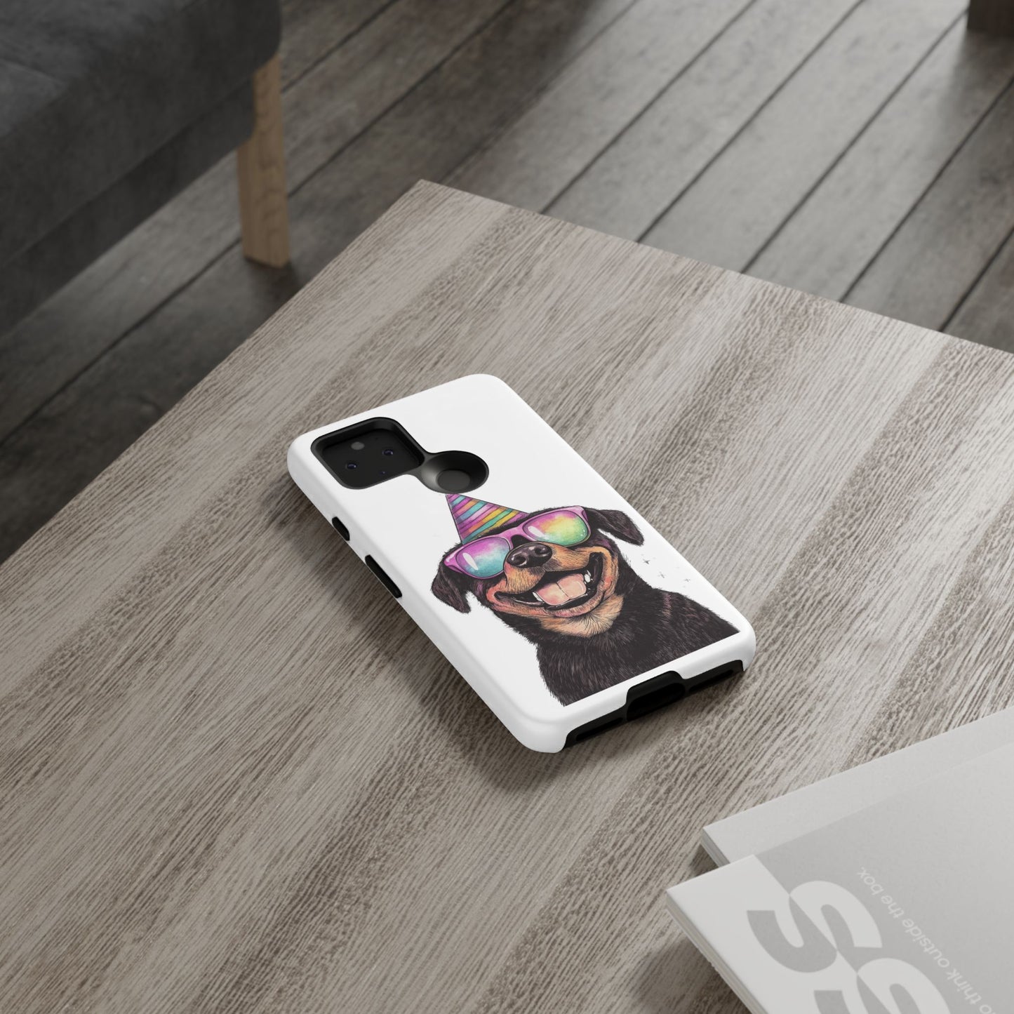 Funny Dog Phone Case, Pet Lover Gift, Rottweiler Case, Birthday Gift, Cute Dog Accessory