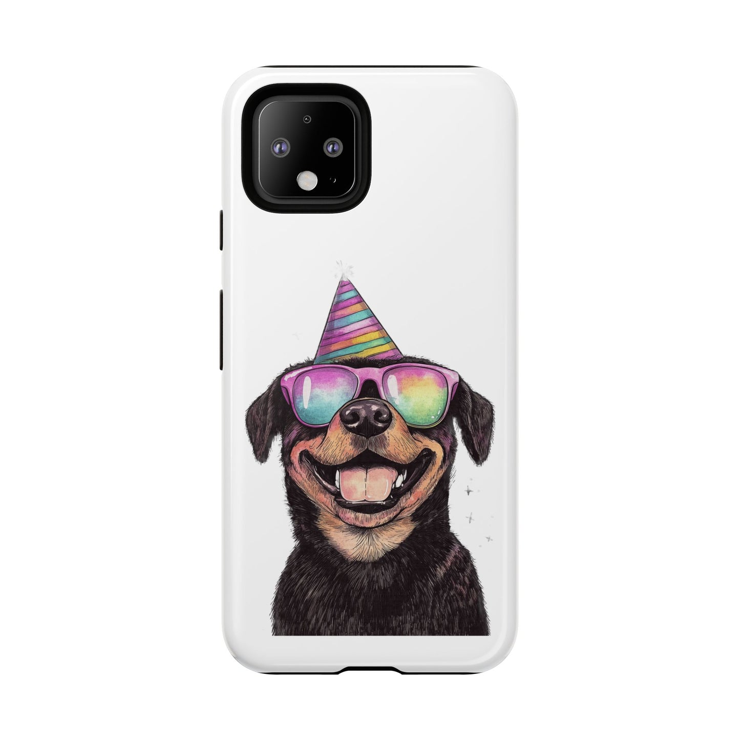 Funny Dog Phone Case, Pet Lover Gift, Rottweiler Case, Birthday Gift, Cute Dog Accessory