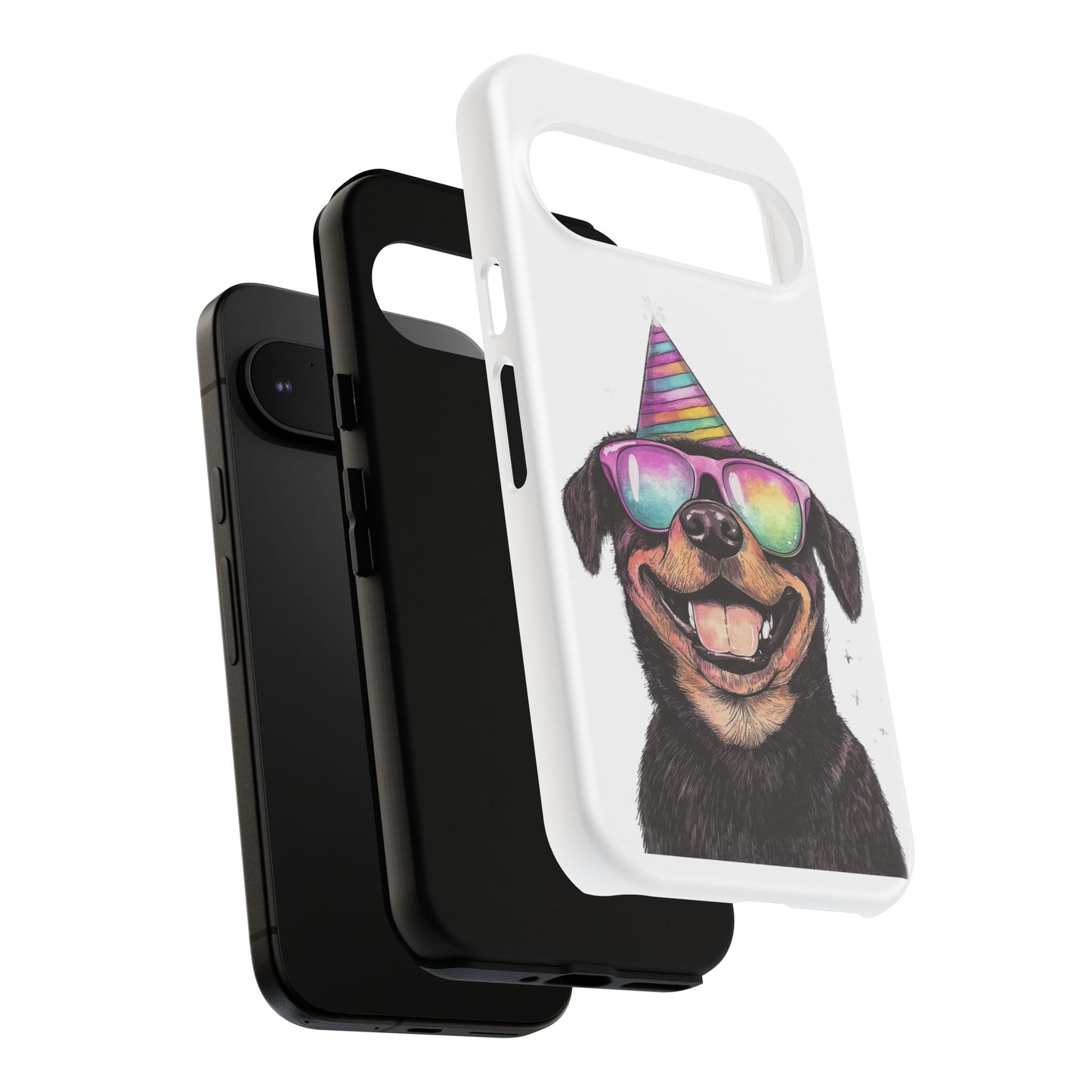 Funny Dog Phone Case, Pet Lover Gift, Rottweiler Case, Birthday Gift, Cute Dog Accessory