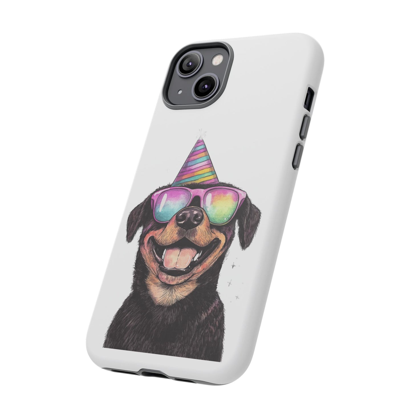 Funny Dog Phone Case, Pet Lover Gift, Rottweiler Case, Birthday Gift, Cute Dog Accessory