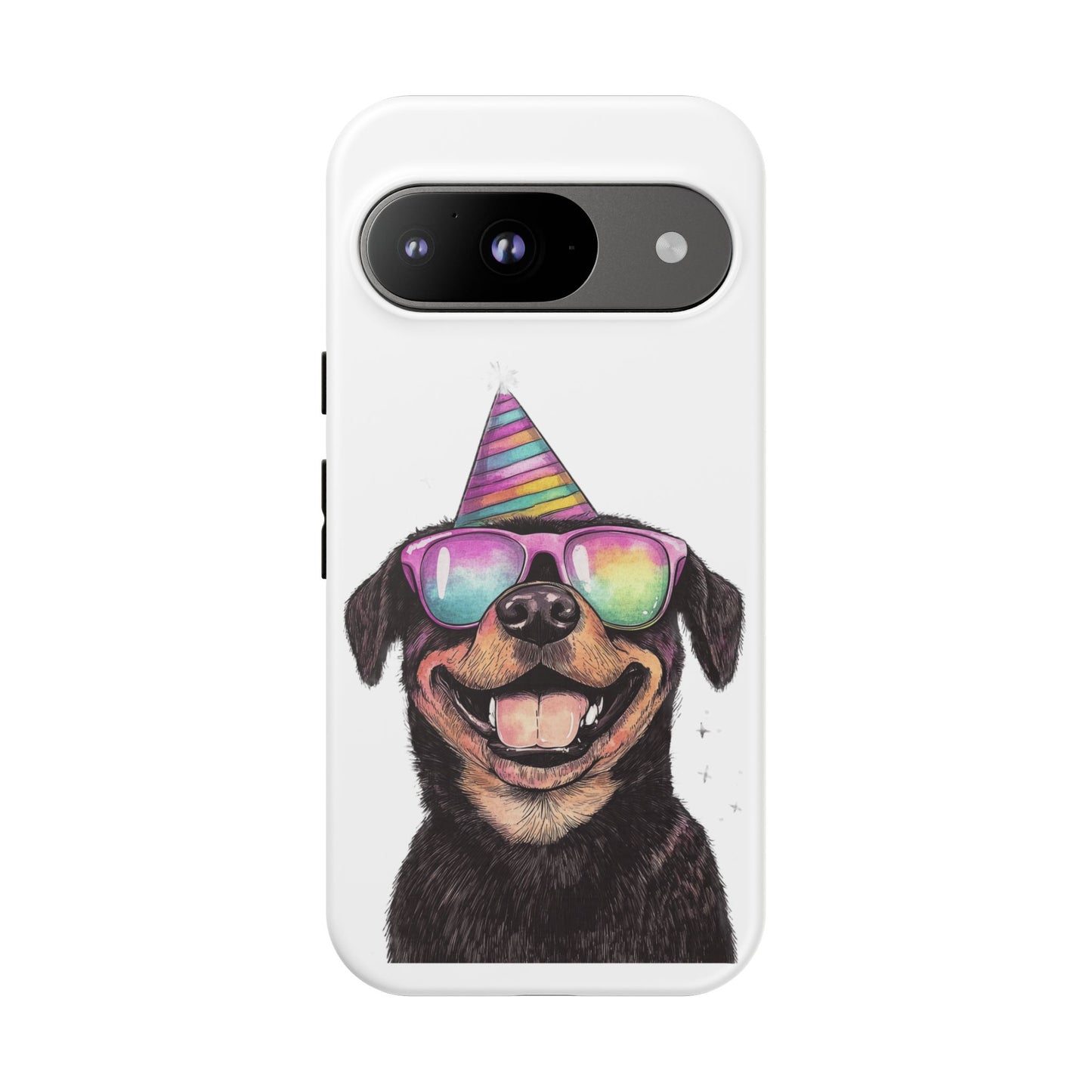 Funny Dog Phone Case, Pet Lover Gift, Rottweiler Case, Birthday Gift, Cute Dog Accessory