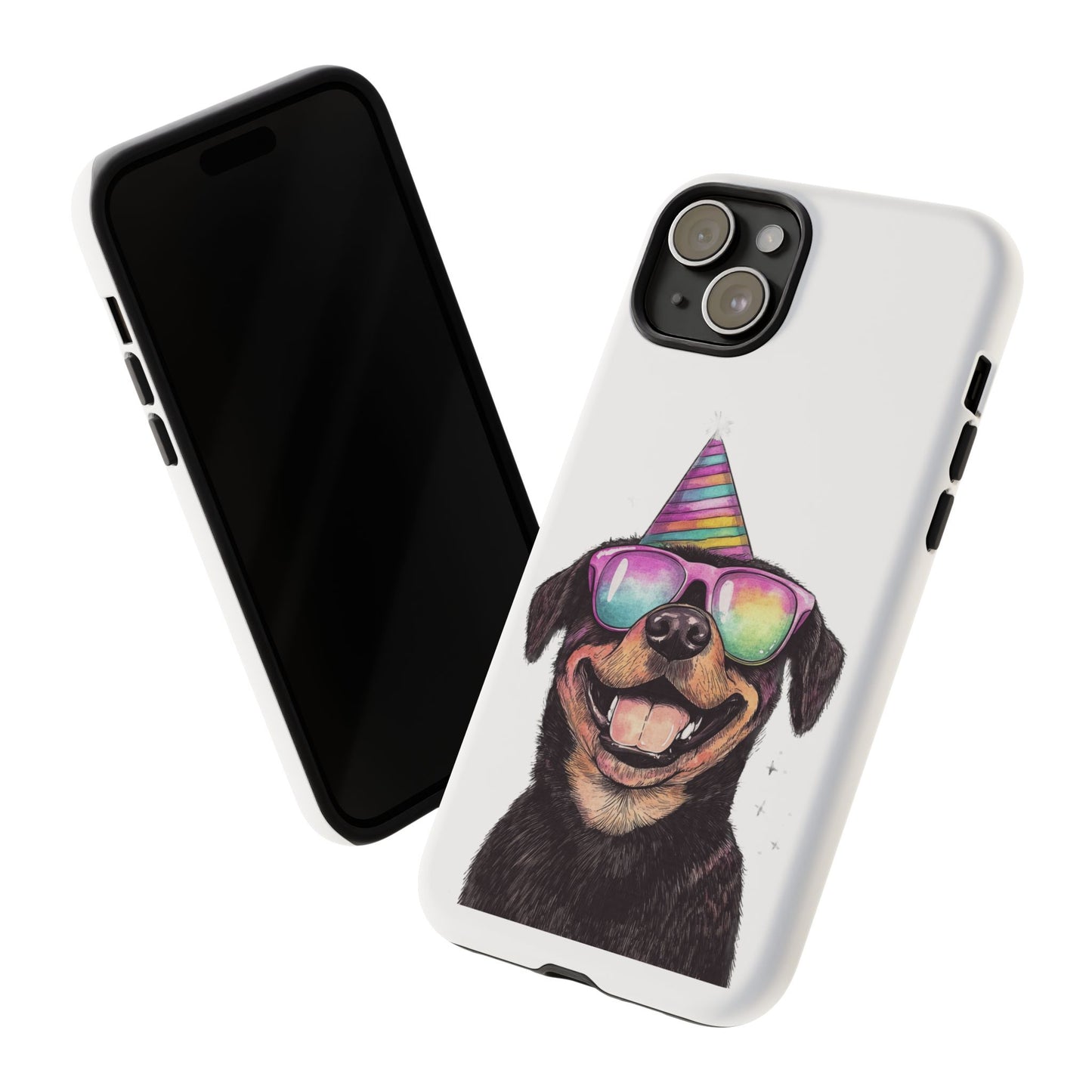 Funny Dog Phone Case, Pet Lover Gift, Rottweiler Case, Birthday Gift, Cute Dog Accessory