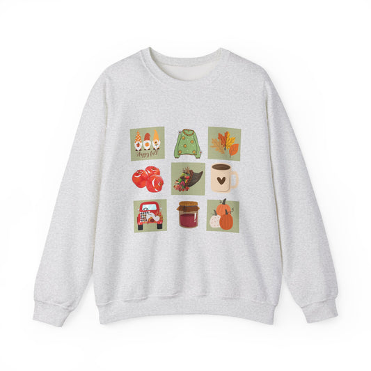 Cozy Fall Vibes Sweatshirt | Unisex Heavy Blend™ Crewneck | Autumn Fashion, Gift for Her, Pumpkin Spice, Thanksgiving, Seasonal Cozy