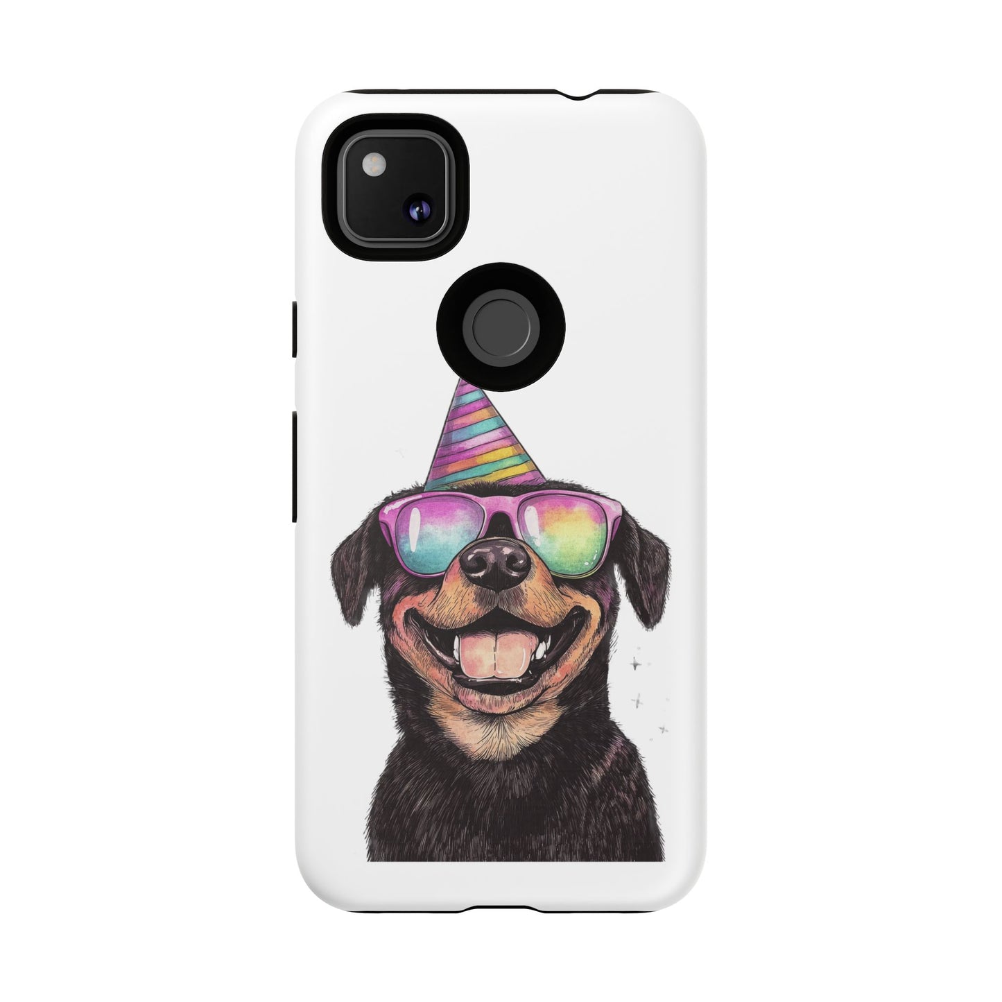 Funny Dog Phone Case, Pet Lover Gift, Rottweiler Case, Birthday Gift, Cute Dog Accessory