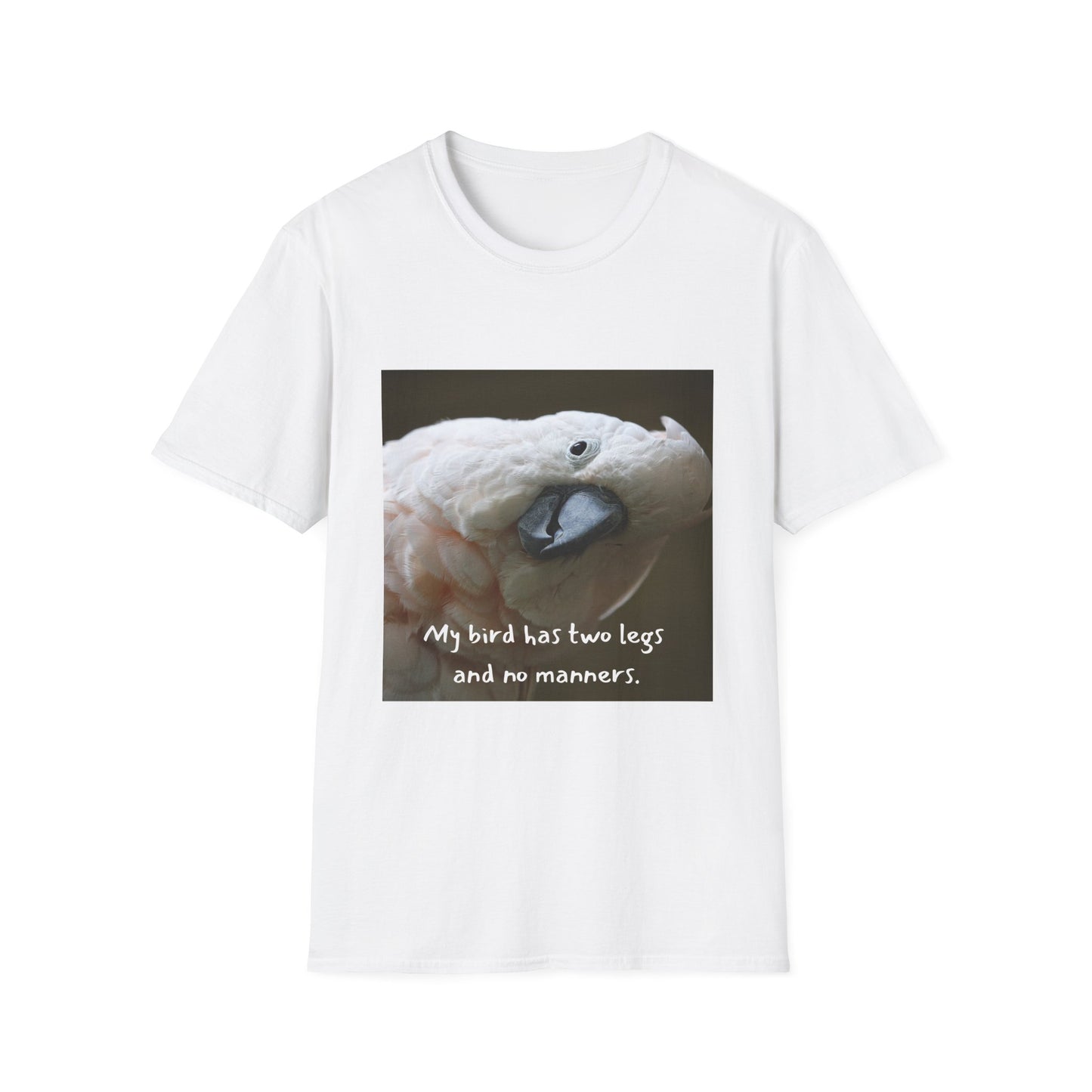 Funny Bird T-Shirt, Quirky Pet Lover Gift, Ideal for Bird Owners, Unique Animal Tee, Casual Wear Shirt, Great for Birthdays, Humor Apparel