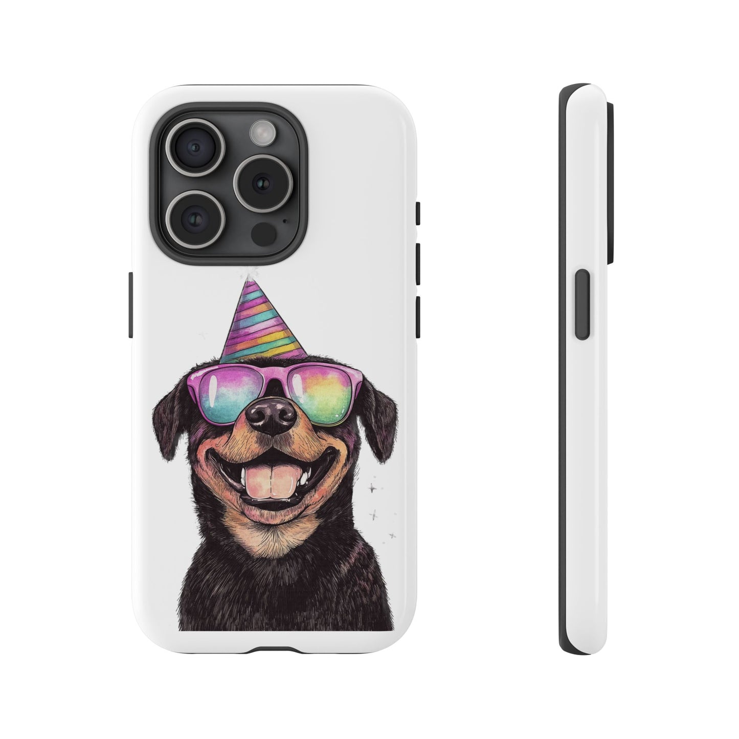 Funny Dog Phone Case, Pet Lover Gift, Rottweiler Case, Birthday Gift, Cute Dog Accessory