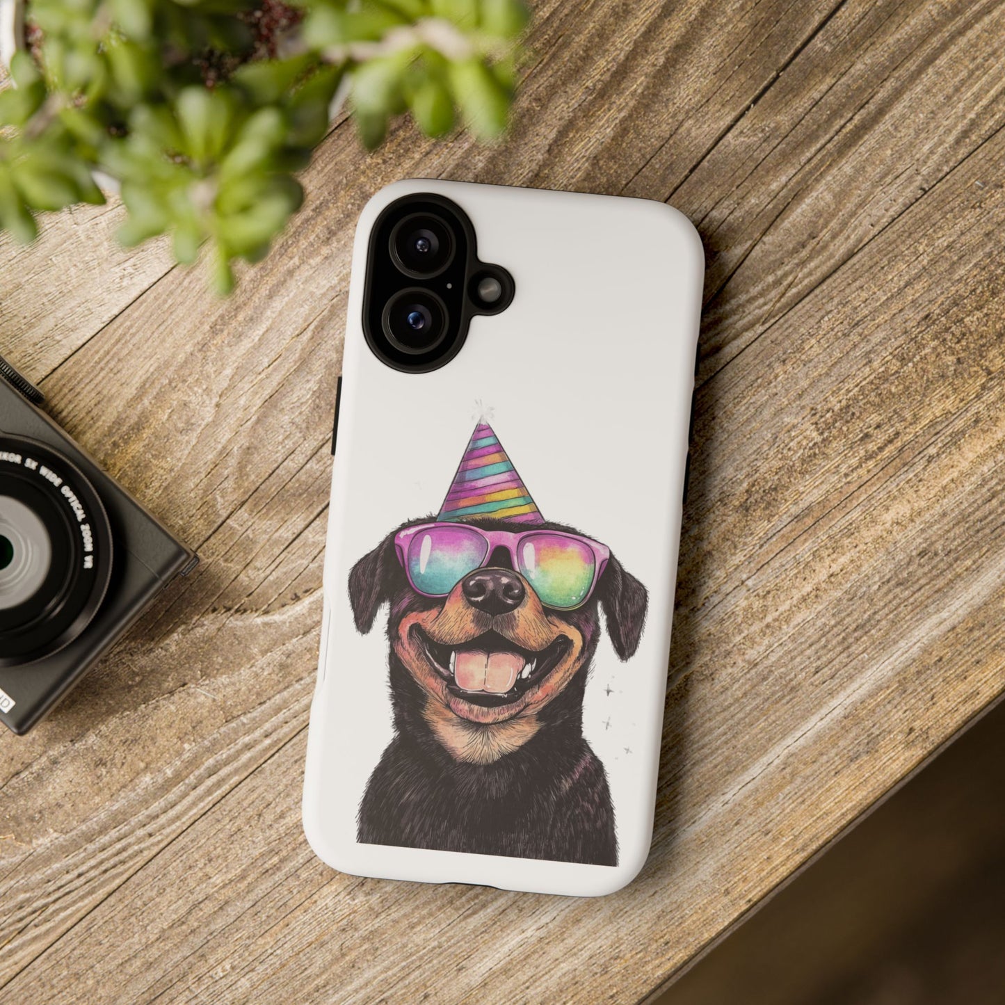 Funny Dog Phone Case, Pet Lover Gift, Rottweiler Case, Birthday Gift, Cute Dog Accessory