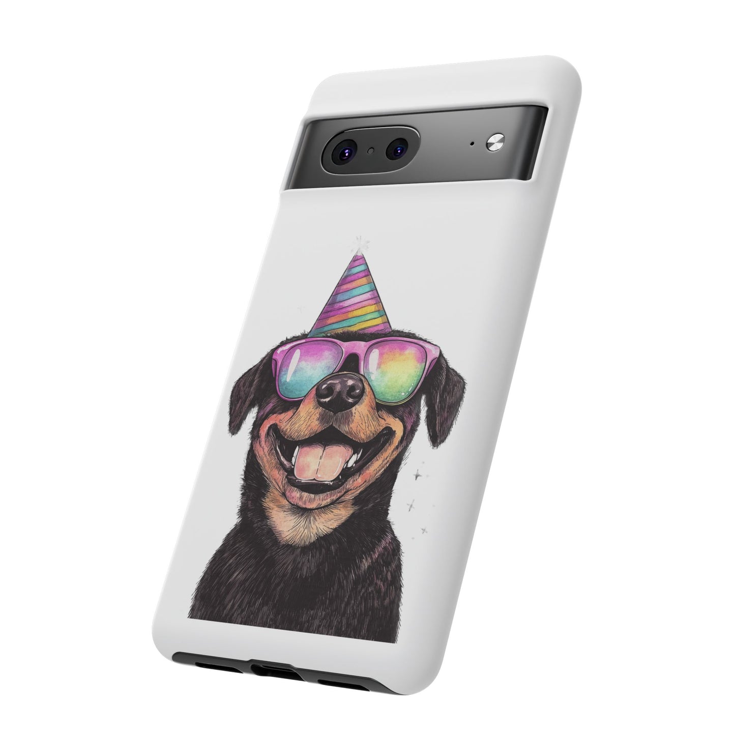 Funny Dog Phone Case, Pet Lover Gift, Rottweiler Case, Birthday Gift, Cute Dog Accessory