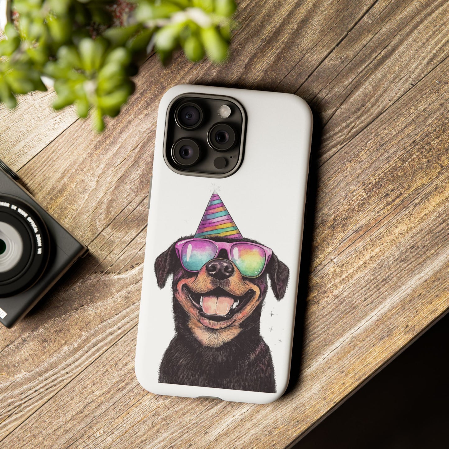 Funny Dog Phone Case, Pet Lover Gift, Rottweiler Case, Birthday Gift, Cute Dog Accessory