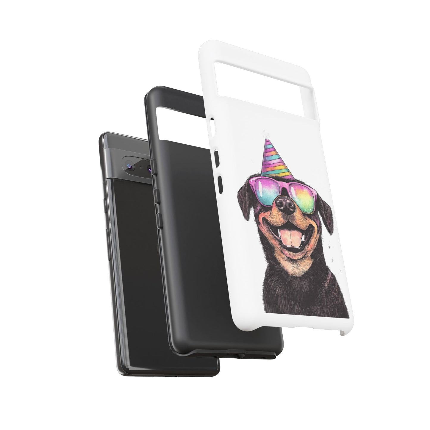 Funny Dog Phone Case, Pet Lover Gift, Rottweiler Case, Birthday Gift, Cute Dog Accessory