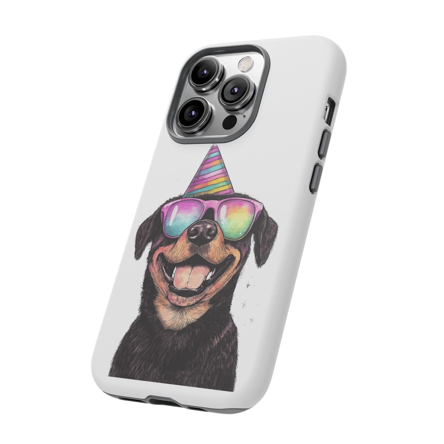 Funny Dog Phone Case, Pet Lover Gift, Rottweiler Case, Birthday Gift, Cute Dog Accessory