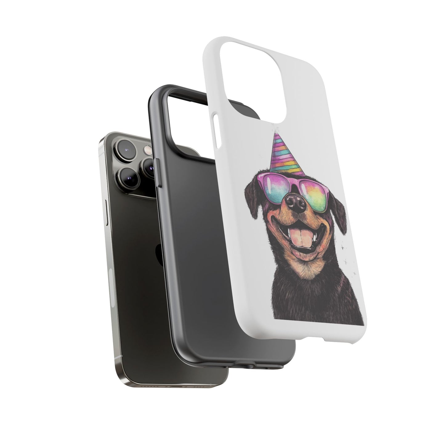 Funny Dog Phone Case, Pet Lover Gift, Rottweiler Case, Birthday Gift, Cute Dog Accessory