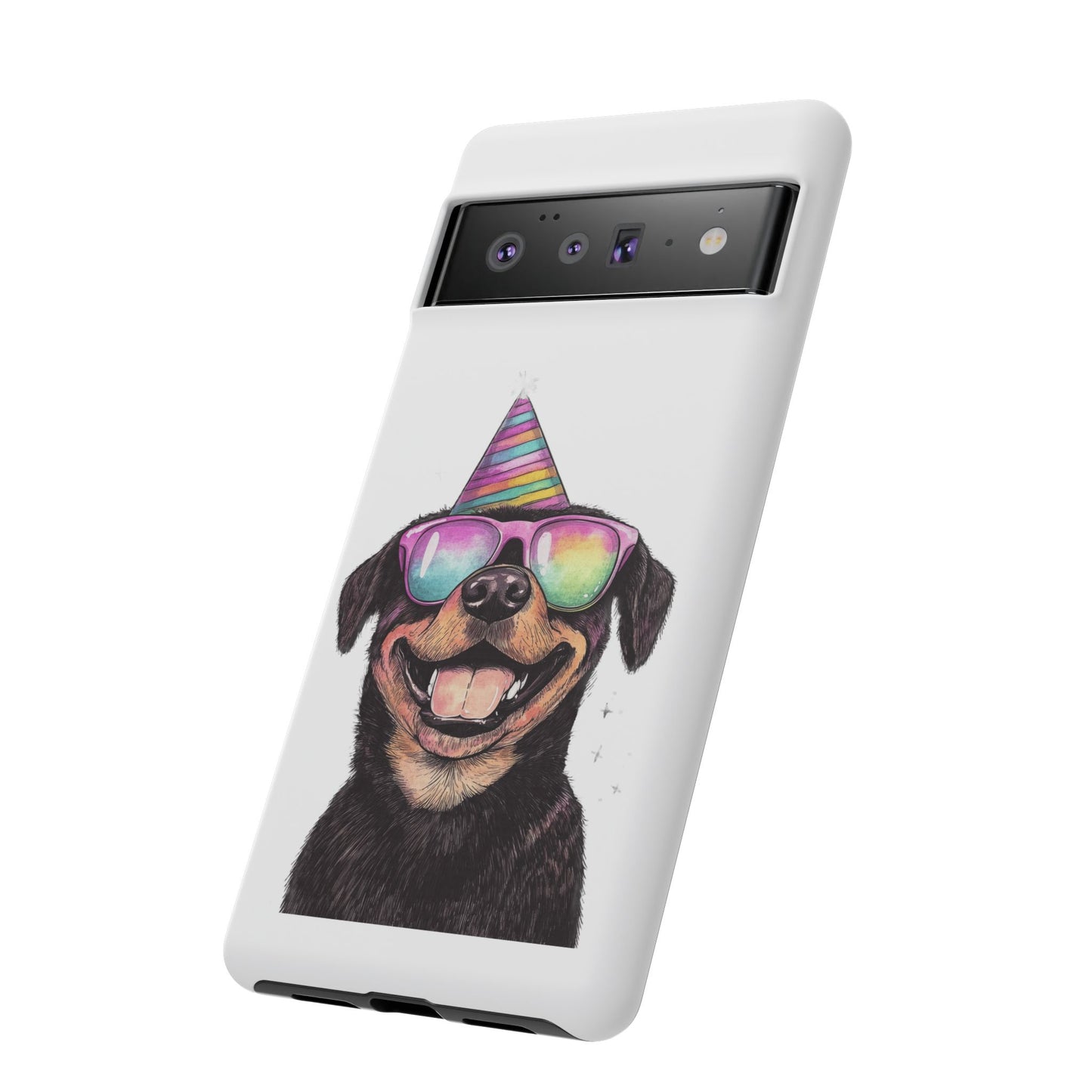 Funny Dog Phone Case, Pet Lover Gift, Rottweiler Case, Birthday Gift, Cute Dog Accessory