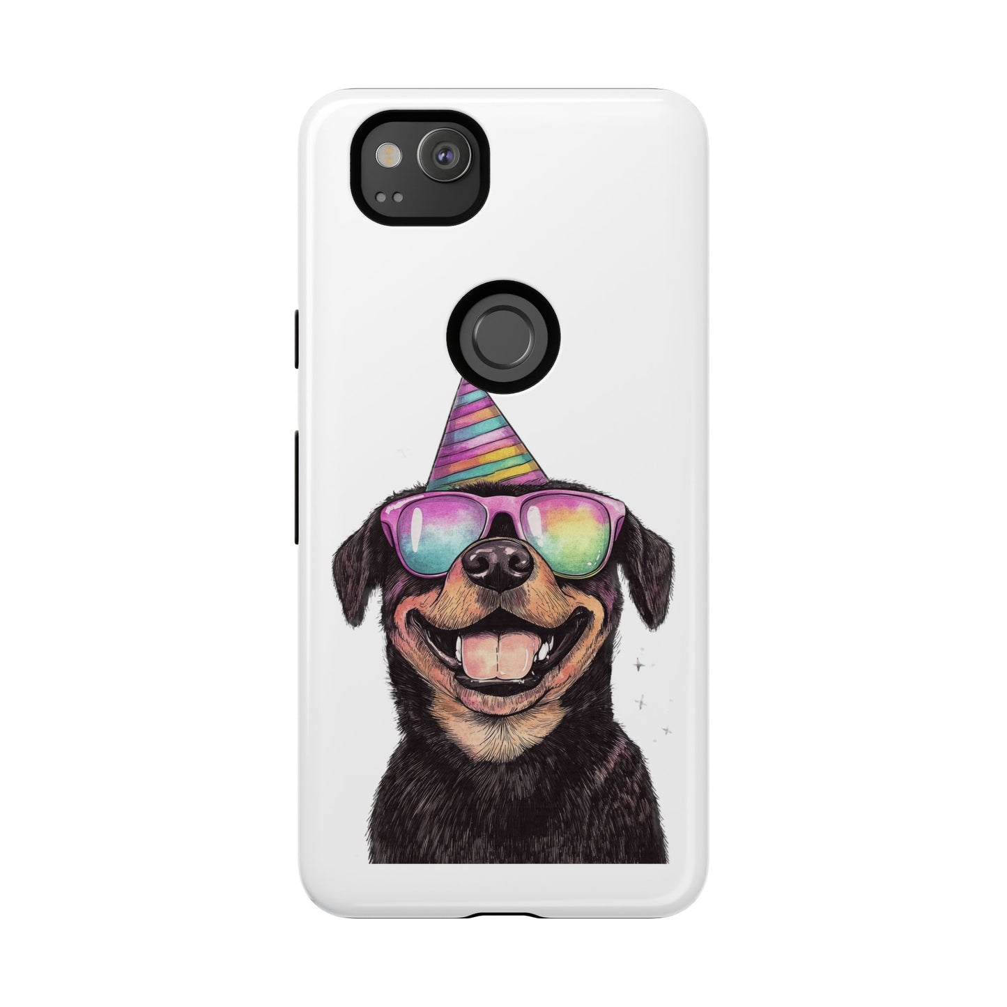 Funny Dog Phone Case, Pet Lover Gift, Rottweiler Case, Birthday Gift, Cute Dog Accessory