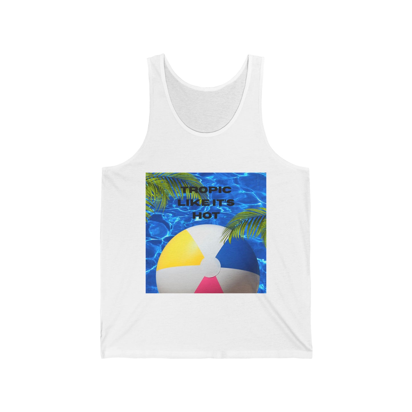 Tank Top Tropic it like its Hot Fun Beach Summer