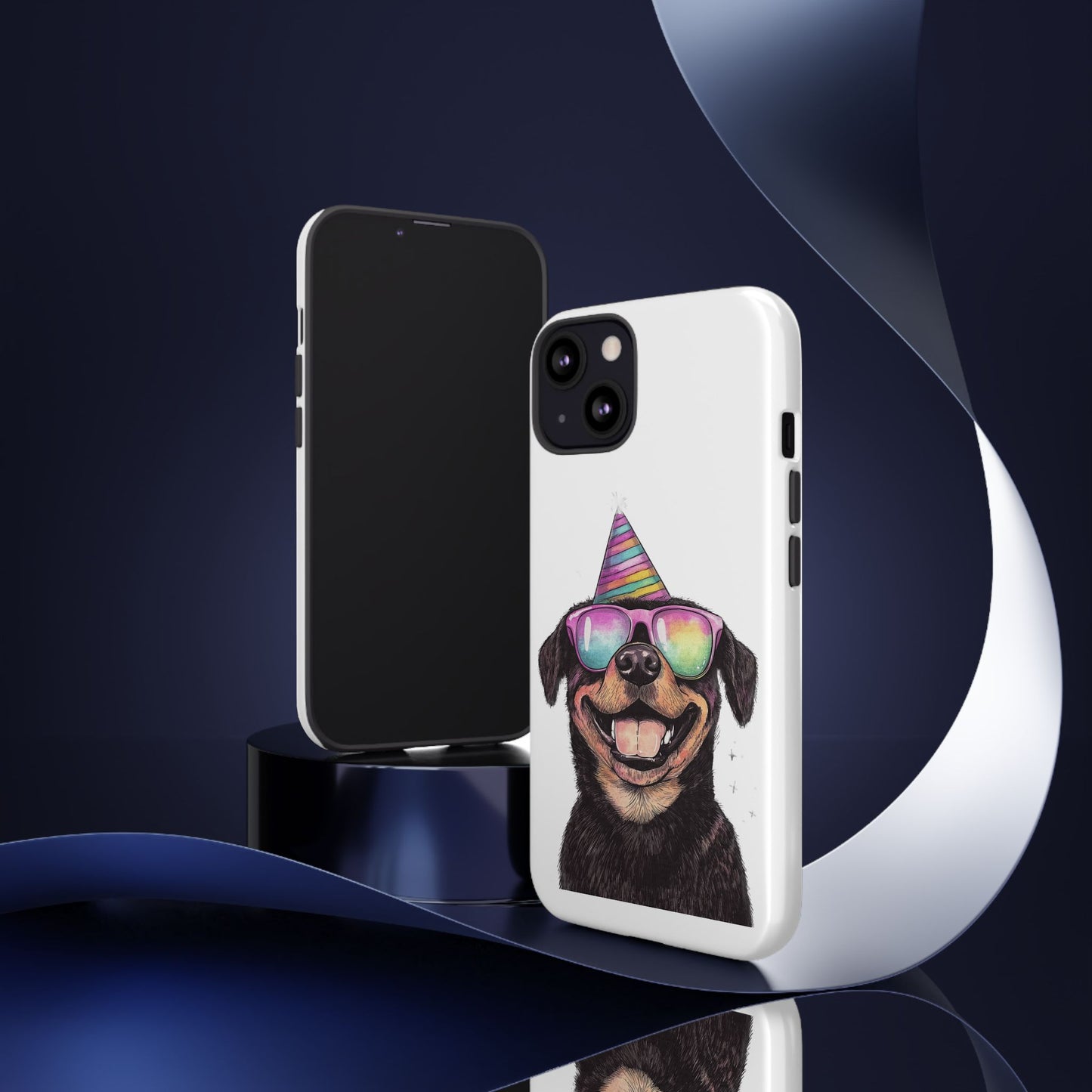 Funny Dog Phone Case, Pet Lover Gift, Rottweiler Case, Birthday Gift, Cute Dog Accessory