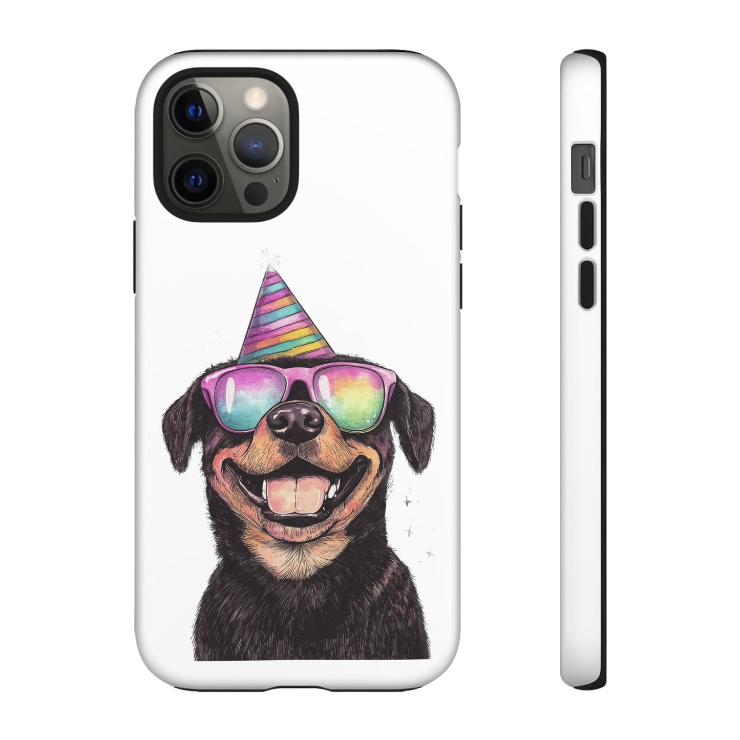 Funny Dog Phone Case, Pet Lover Gift, Rottweiler Case, Birthday Gift, Cute Dog Accessory