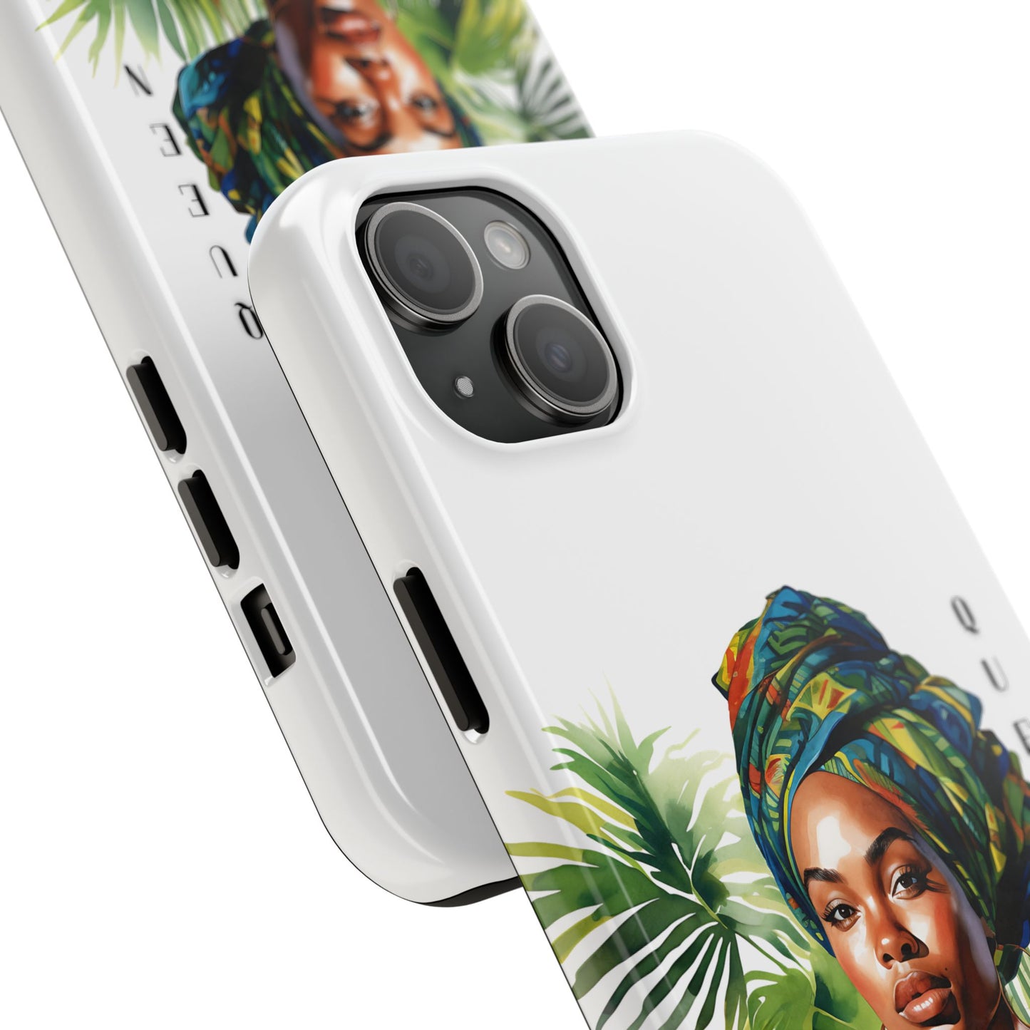 Black Queen Phone Case - Tough, Stylish, Protective Cover for Women, Tropical Vibe, Perfect Gift for Birthdays, Mother's Day, and Celebrations