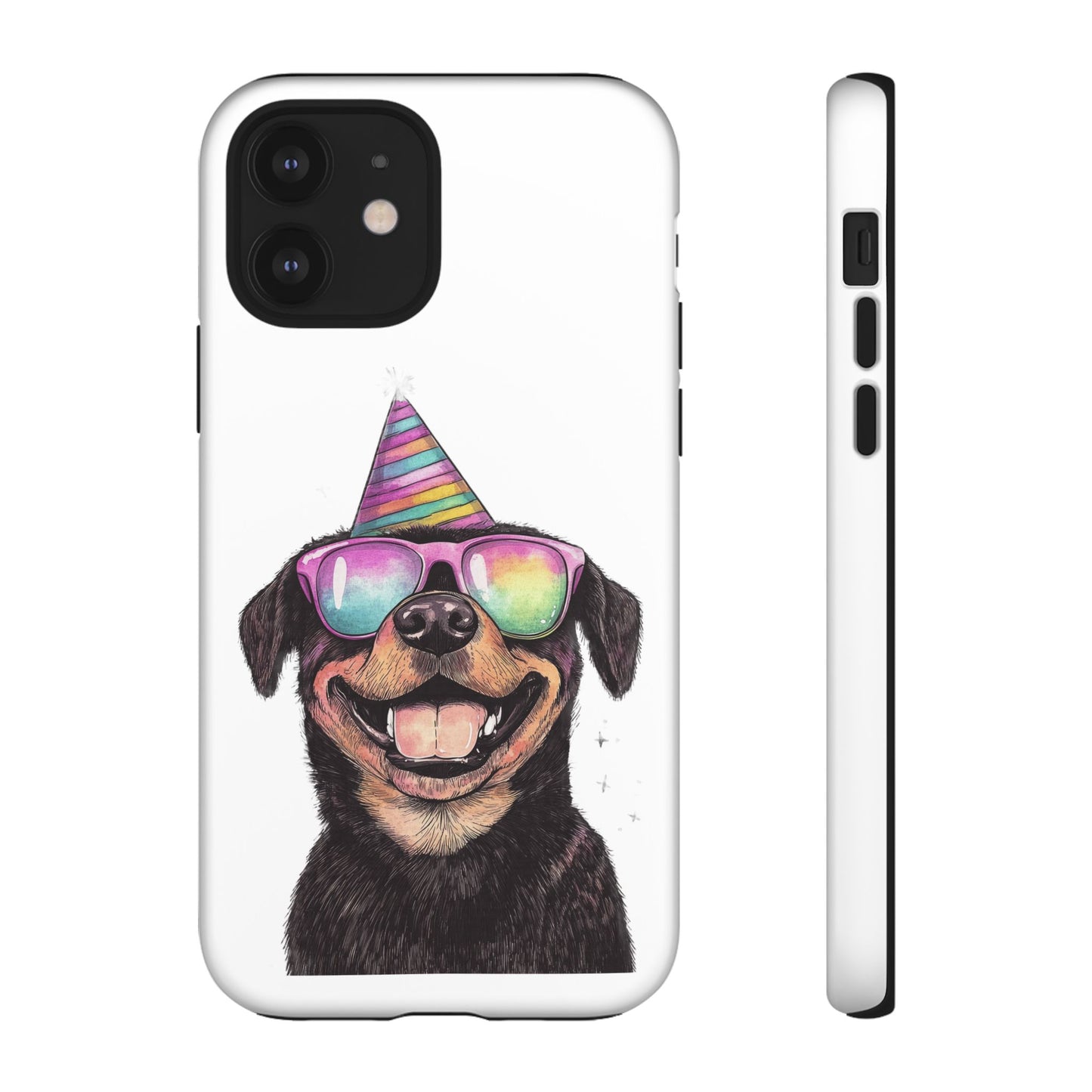 Funny Dog Phone Case, Pet Lover Gift, Rottweiler Case, Birthday Gift, Cute Dog Accessory