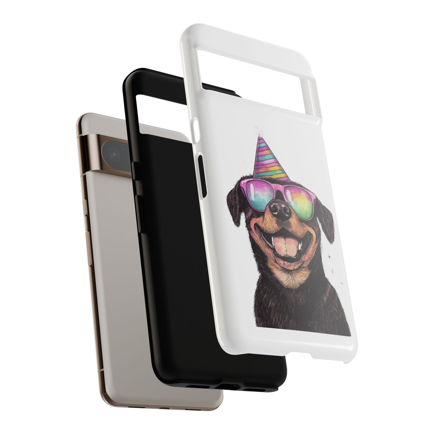 Funny Dog Phone Case, Pet Lover Gift, Rottweiler Case, Birthday Gift, Cute Dog Accessory