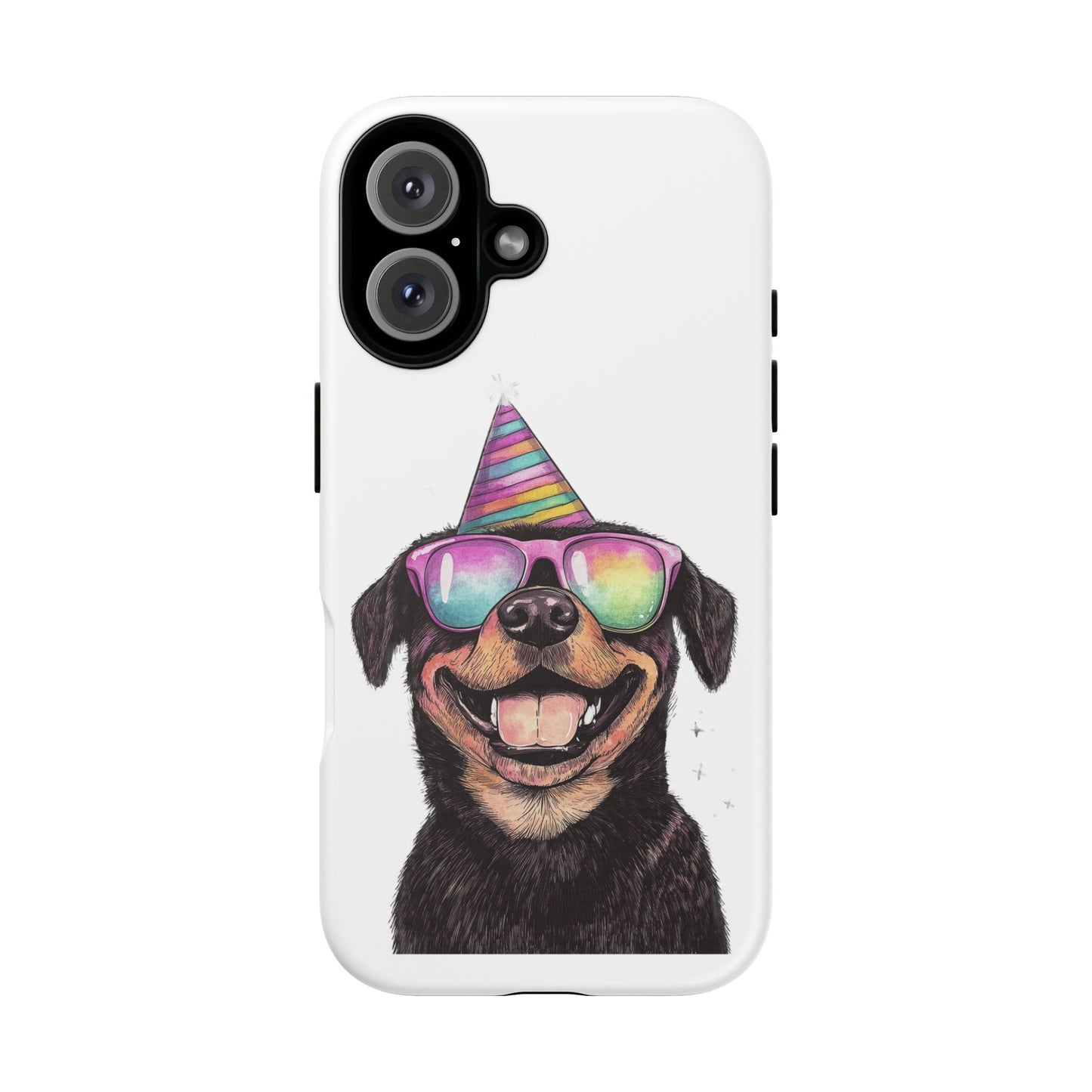 Funny Dog Phone Case, Pet Lover Gift, Rottweiler Case, Birthday Gift, Cute Dog Accessory