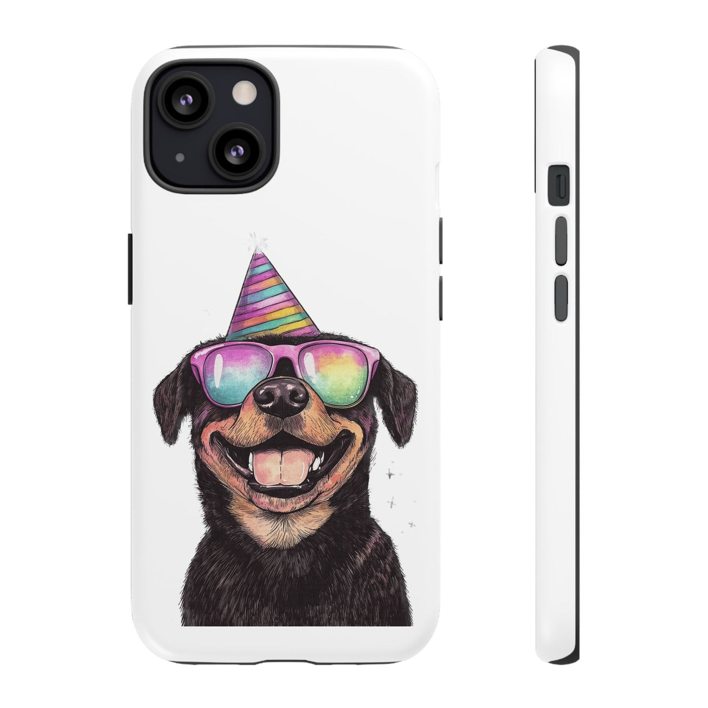 Funny Dog Phone Case, Pet Lover Gift, Rottweiler Case, Birthday Gift, Cute Dog Accessory
