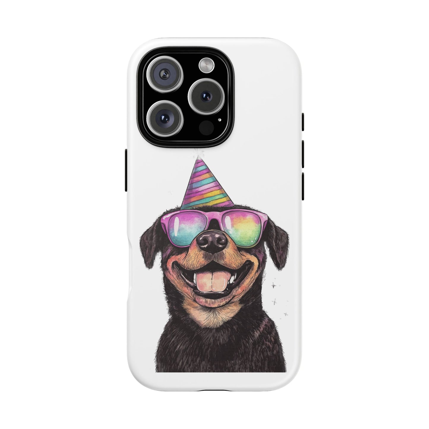 Funny Dog Phone Case, Pet Lover Gift, Rottweiler Case, Birthday Gift, Cute Dog Accessory