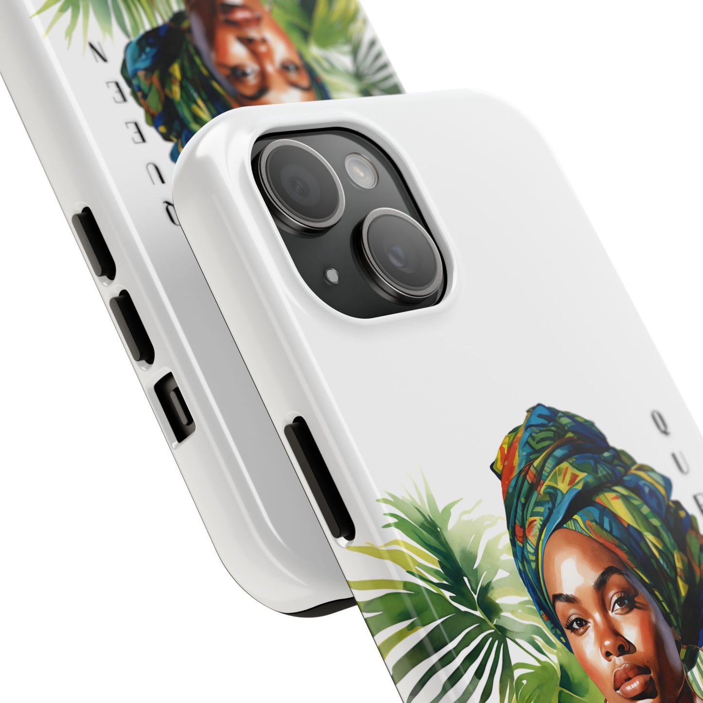 Black Queen Phone Case - Tough, Stylish, Protective Cover for Women, Tropical Vibe, Perfect Gift for Birthdays, Mother's Day, and Celebrations