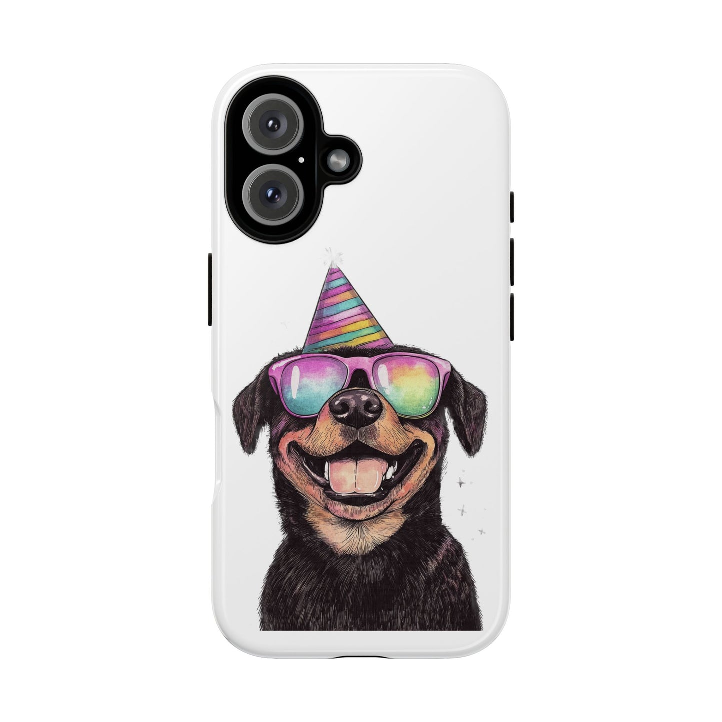 Funny Dog Phone Case, Pet Lover Gift, Rottweiler Case, Birthday Gift, Cute Dog Accessory
