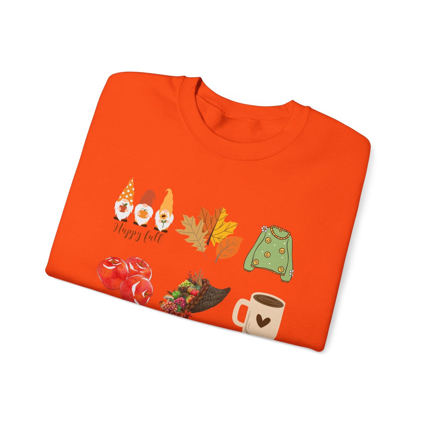 Fall Vibes Crewneck Sweatshirt - Cozy Autumn Unisex Blend for Cool Days and Thanksgiving, Give a gift or keep for yourself, printed in Canada