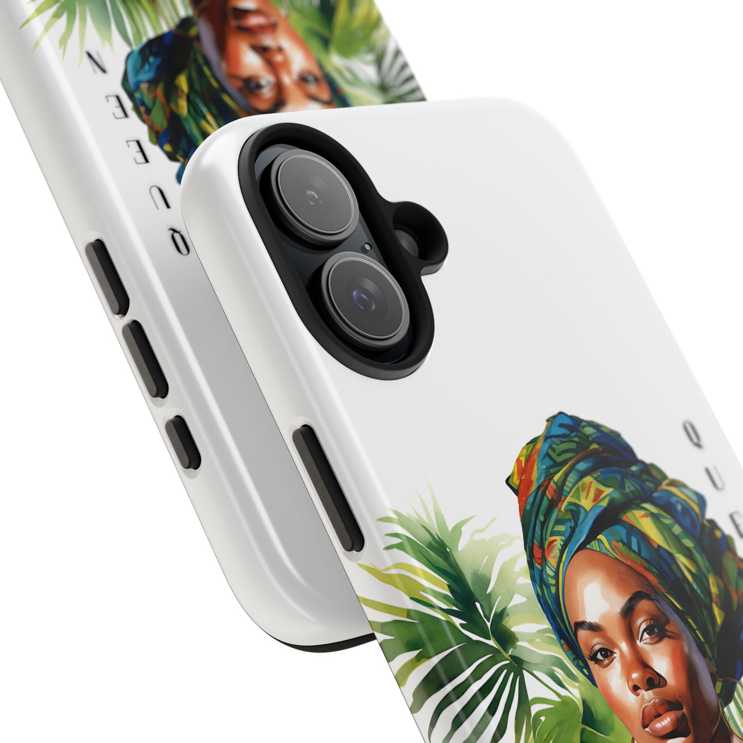 Black Queen Phone Case - Tough, Stylish, Protective Cover for Women, Tropical Vibe, Perfect Gift for Birthdays, Mother's Day, and Celebrations