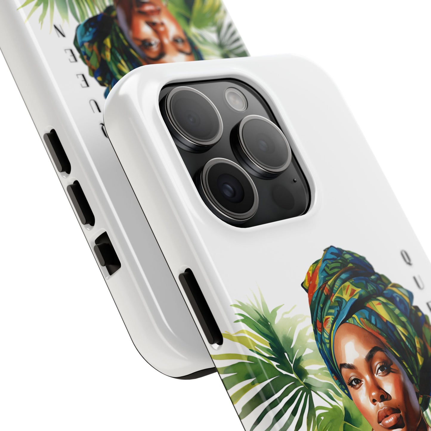 Black Queen Phone Case - Tough, Stylish, Protective Cover for Women, Tropical Vibe, Perfect Gift for Birthdays, Mother's Day, and Celebrations