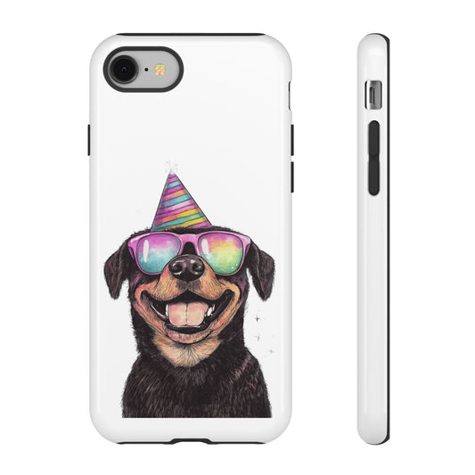 Funny Dog Phone Case, Pet Lover Gift, Rottweiler Case, Birthday Gift, Cute Dog Accessory